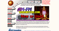 Desktop Screenshot of am-fmtransmitters.com