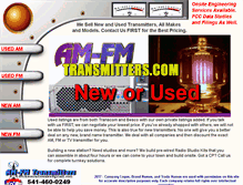 Tablet Screenshot of am-fmtransmitters.com